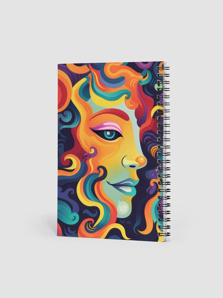 Whimsical Portrait Spiral Notebook product image (2)