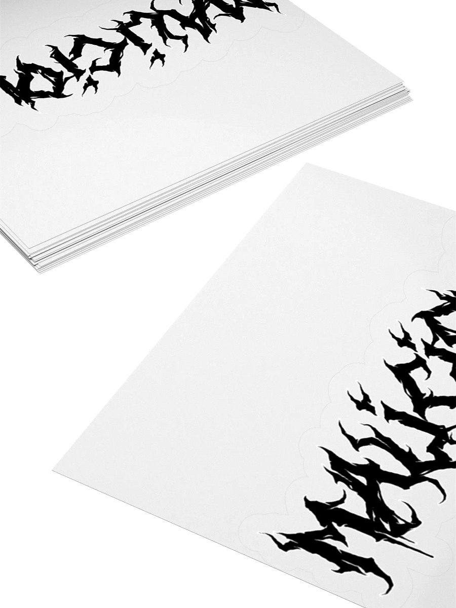 Malicious - Sticker (Black) product image (4)