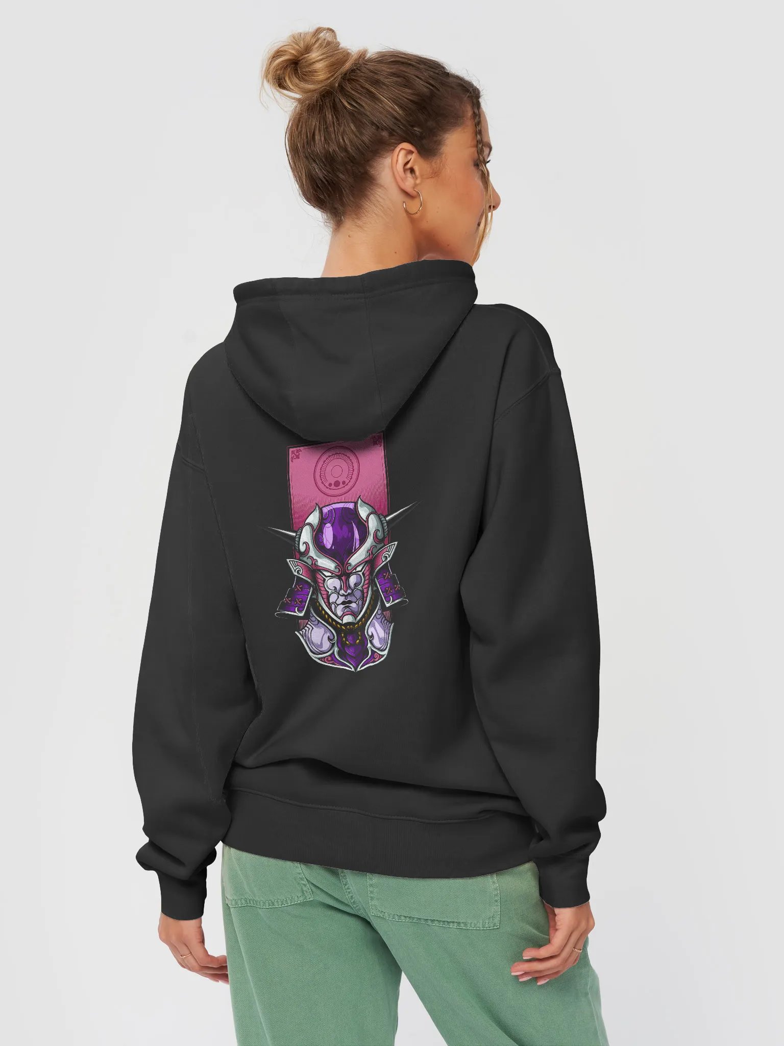 Samurai Spirit Premium Hoodie | Cozy & Stylish Anime-Inspired Pullover product image (4)