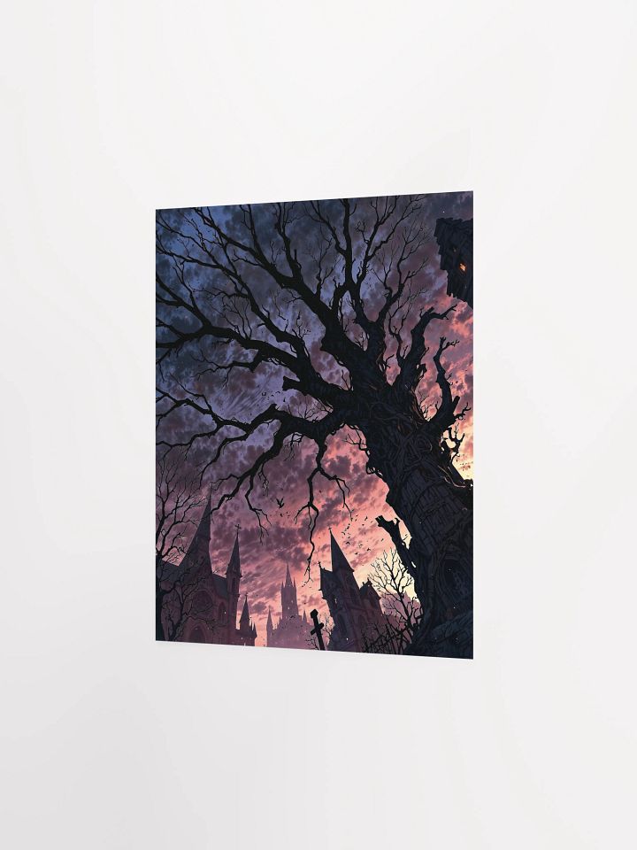 The Last Light Over Hollowspire Matte Poster product image (10)