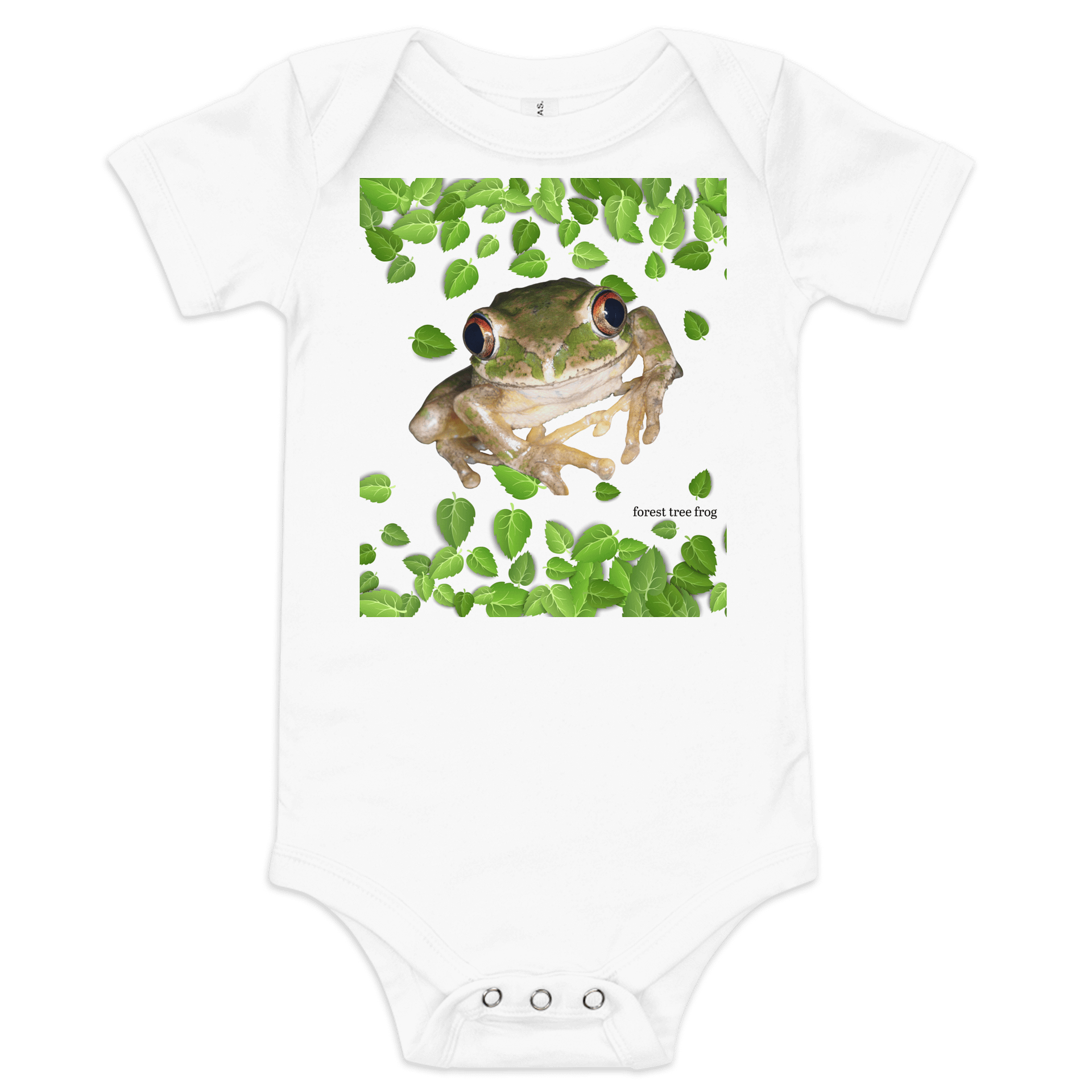 Family Baby Set-Forest Tree Froggie-Cotton Baby Onesie product image (4)