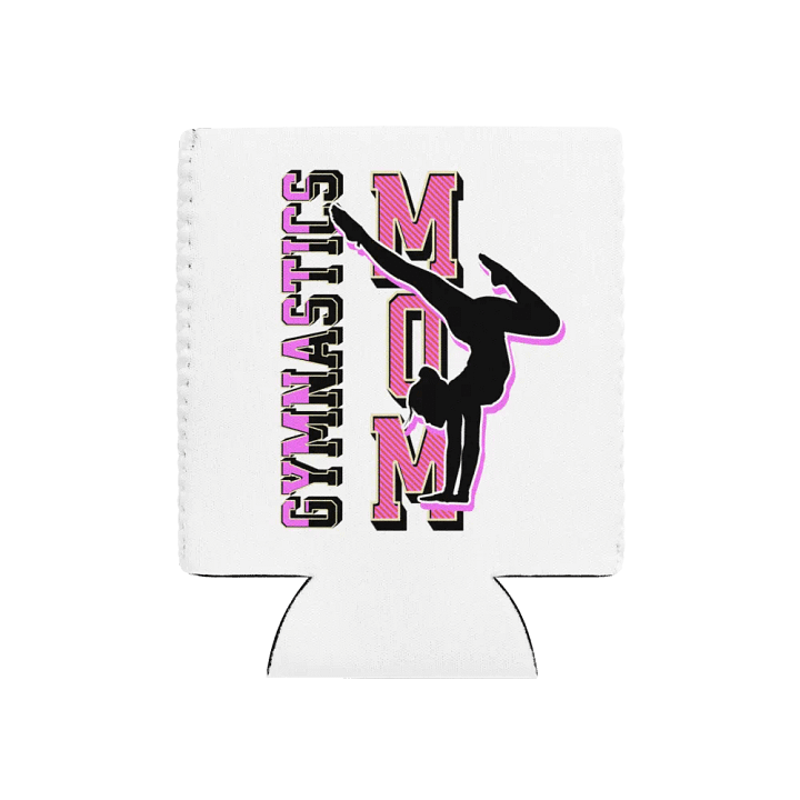 Mom Gymnastics Can Cooler product image (1)