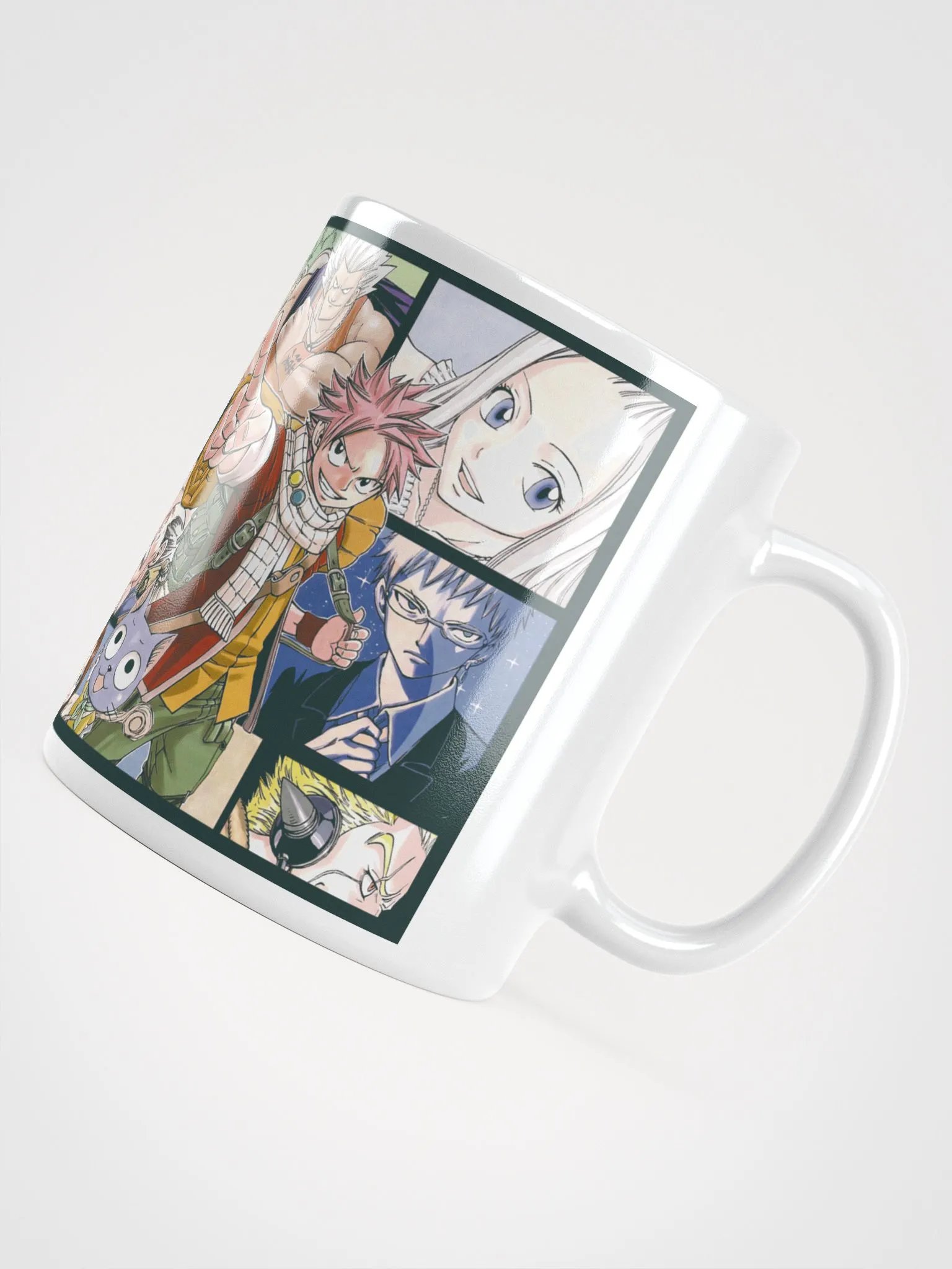 Fairy Tail White Glossy Mug – Stunning Anime-Inspired Design product image (10)