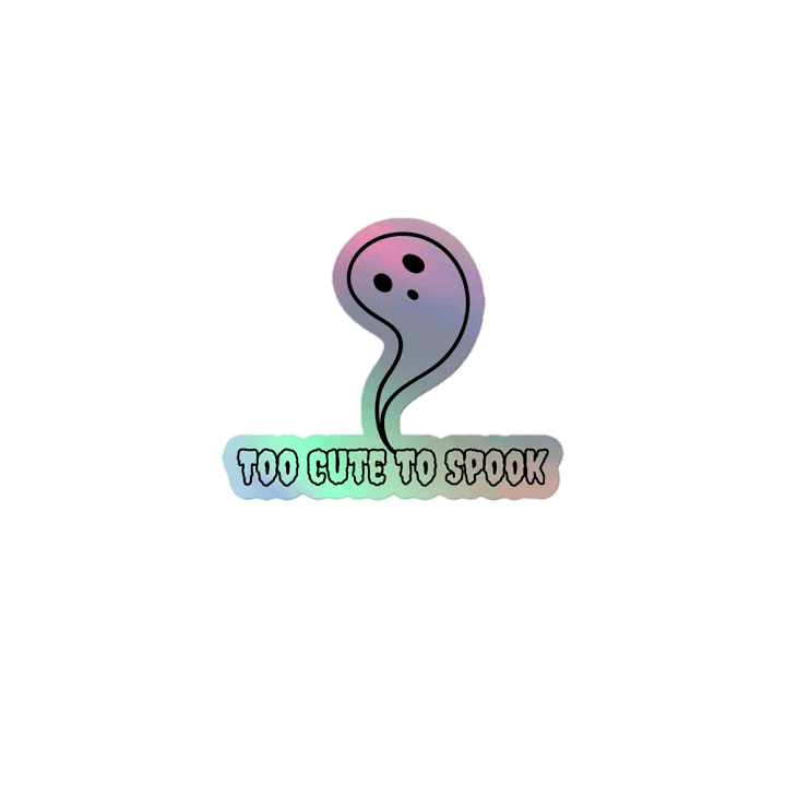 Ghost Sticker (Holo) product image (1)