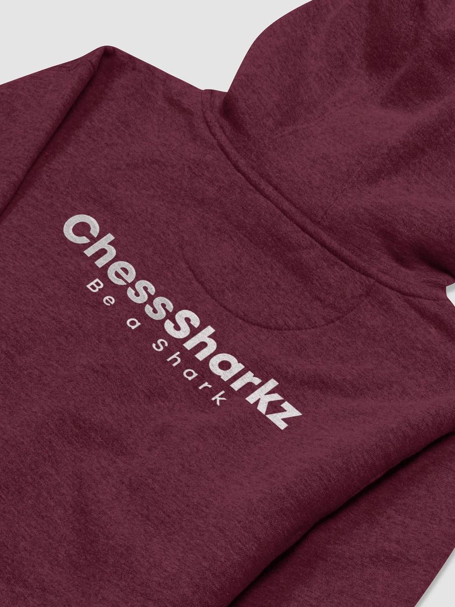 ChessSharkz Dynamic Maroon Hoodie product image (4)