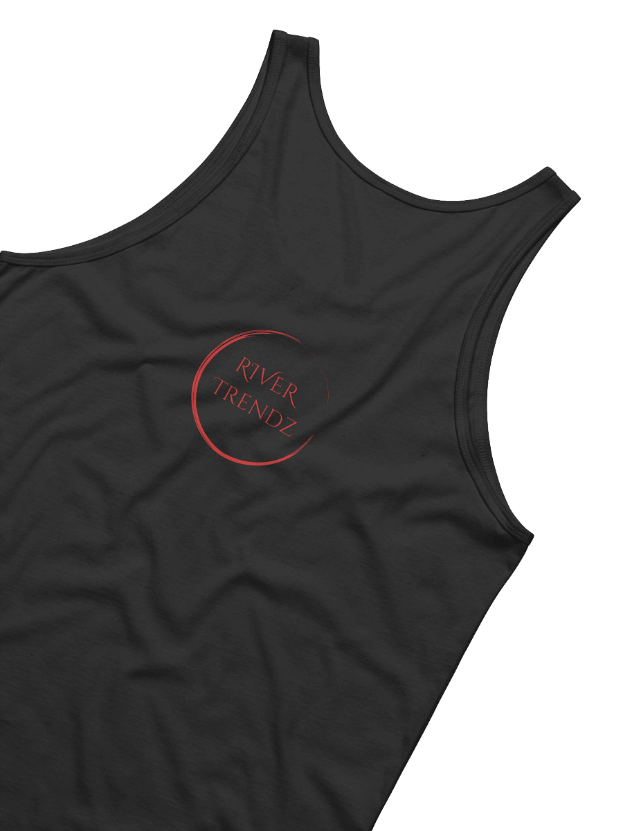 Men's Red Faded Circle River Trendz Logo Tank product image (6)