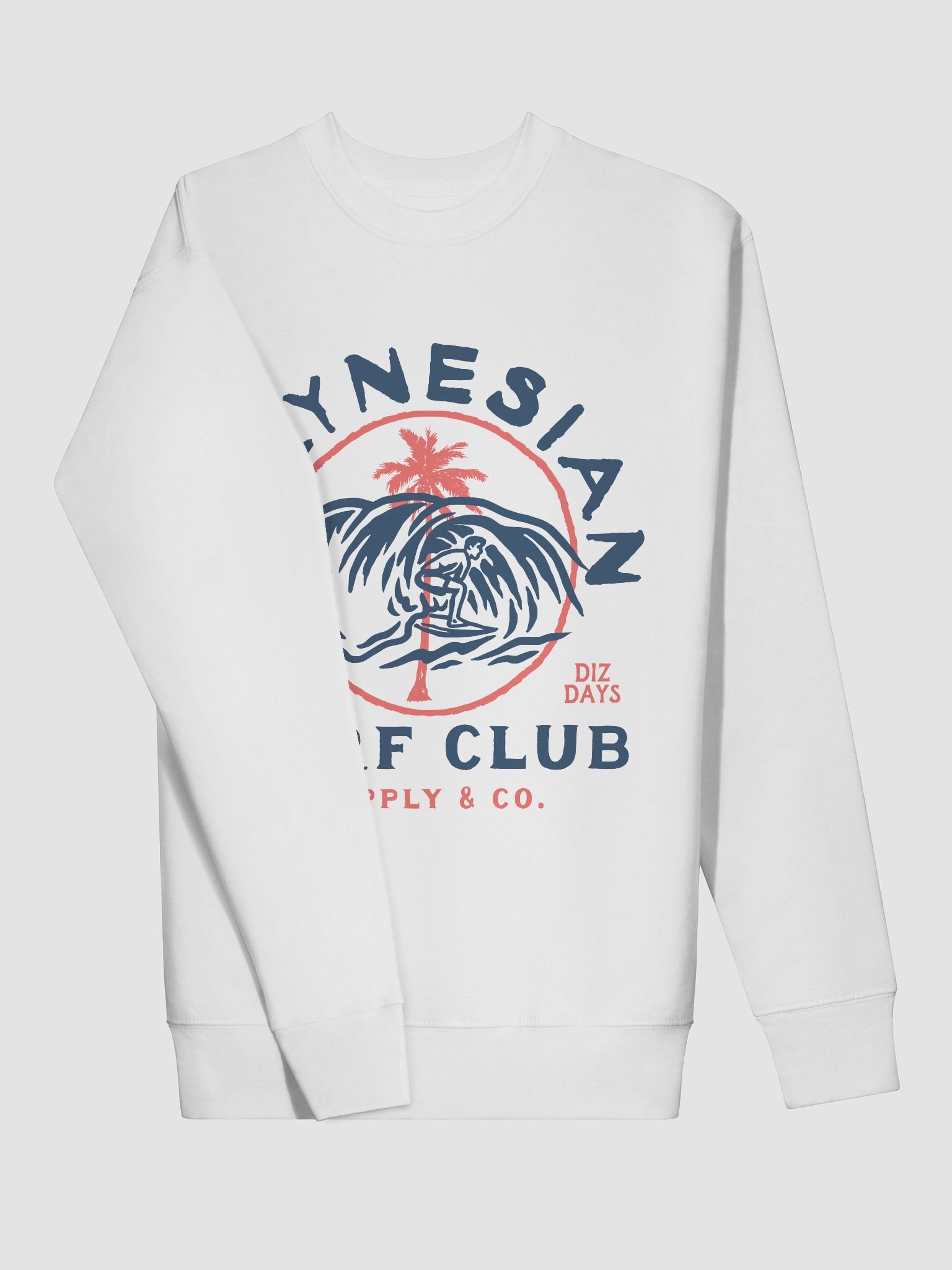 Polynesian Surf Club Crewneck for Adults product image (2)