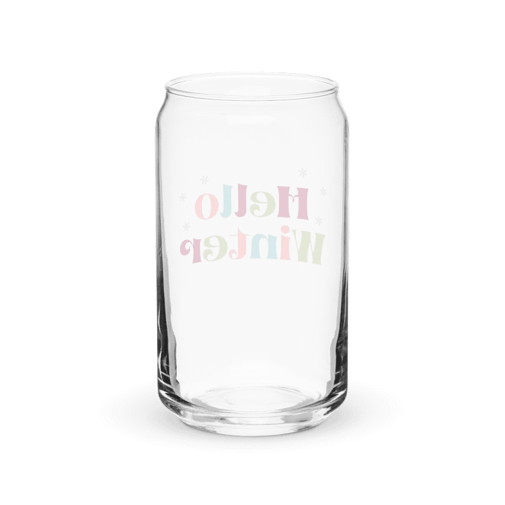 Winter Wonderland Can-Shaped Glass Set product image (2)