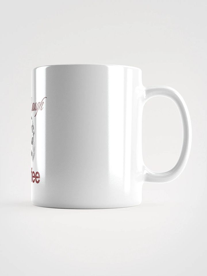 Live Laugh Cawfee White Glossy Mug product image (2)