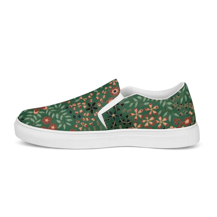 Floral Men's Slip on Shoes 005 product image (7)