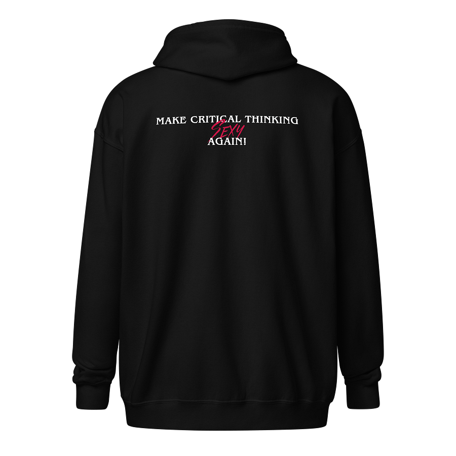 Make Critical Thinking Sexy Again! Zip Hoodie product image (3)