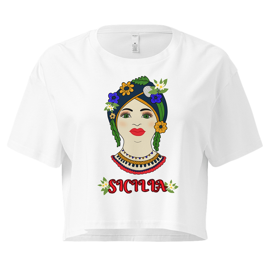 Sicilia Floral Fantasy Crop Top product image (33)