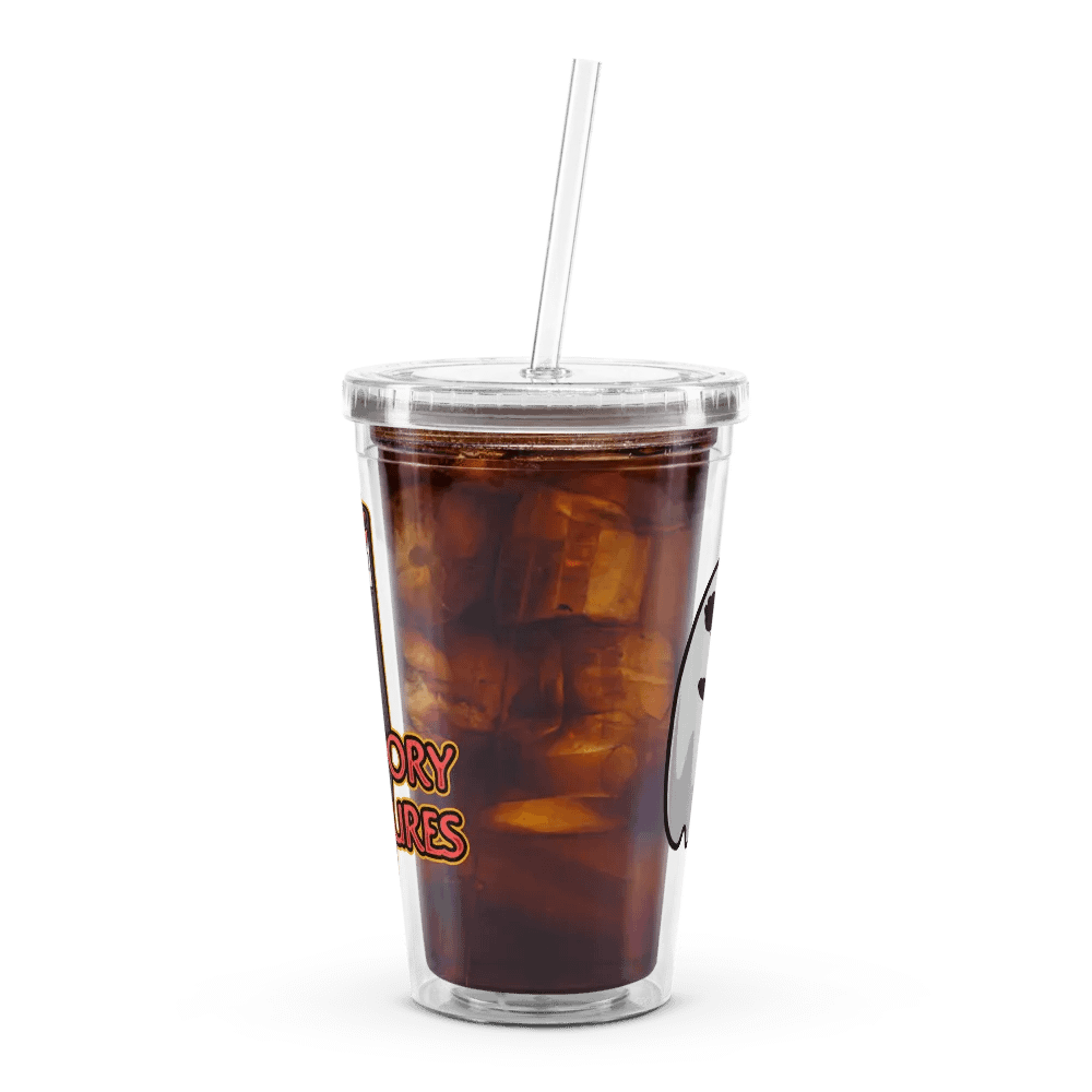 Meter with ghost Double Wall Clear Plastic Tumbler (16 oz) product image (7)