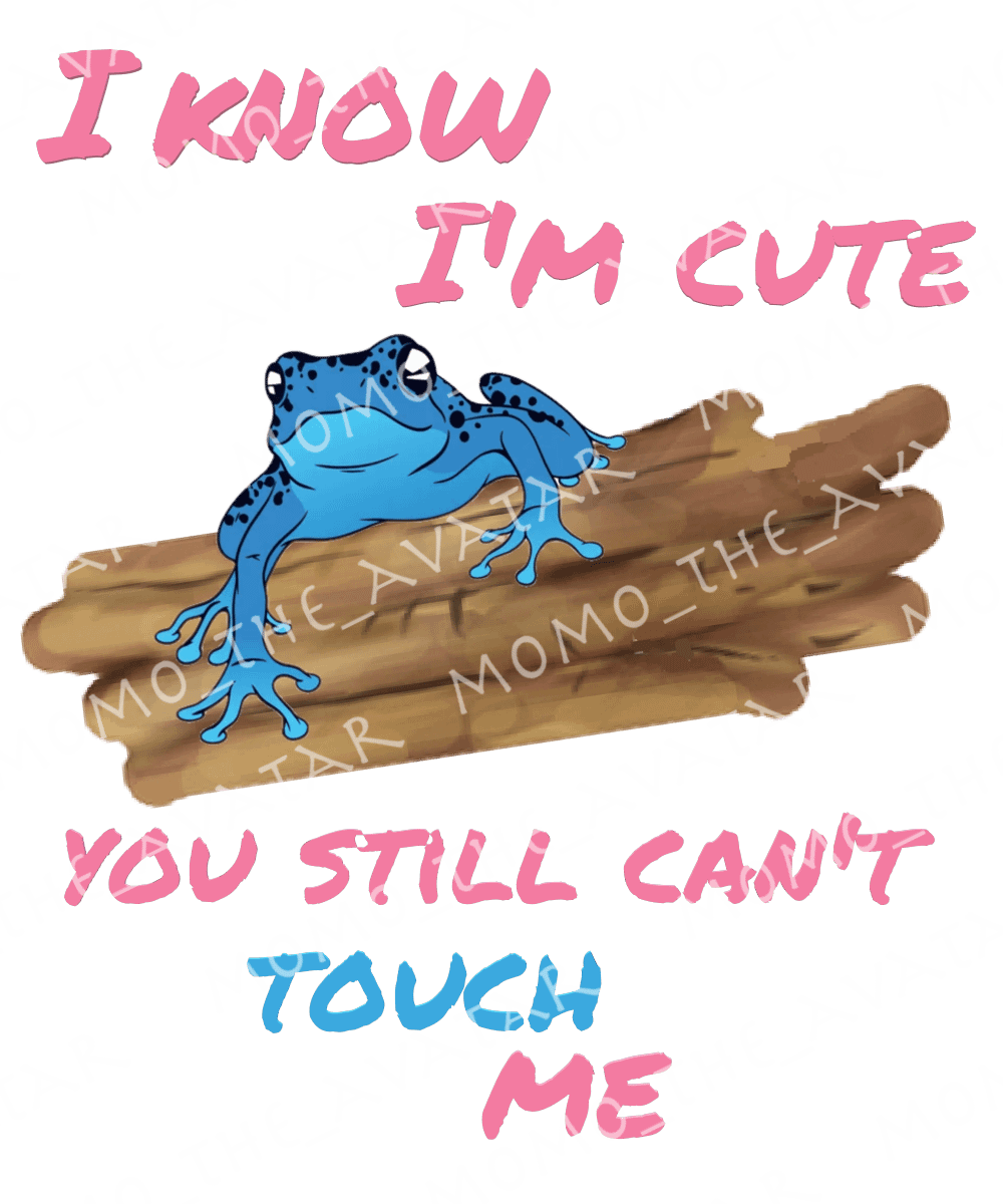 don't touch me - sticker product image (7)