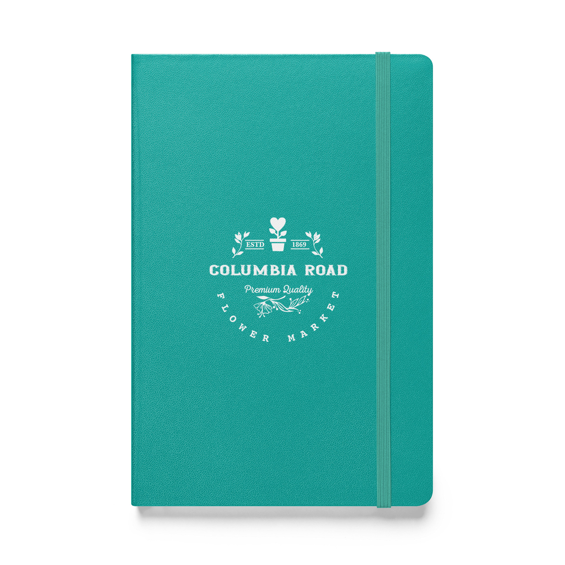 Columbia Road Market Hardcover Notebook (Turquoise) product image (1)