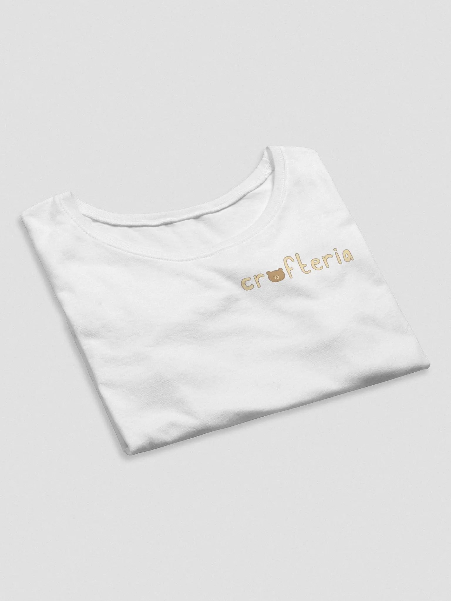 Crofteria Bear Text - Crop Tee product image (4)