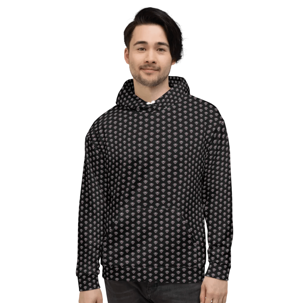 Spectrum Syndicate Trans Allover Print Hoodie - Black product image (11)
