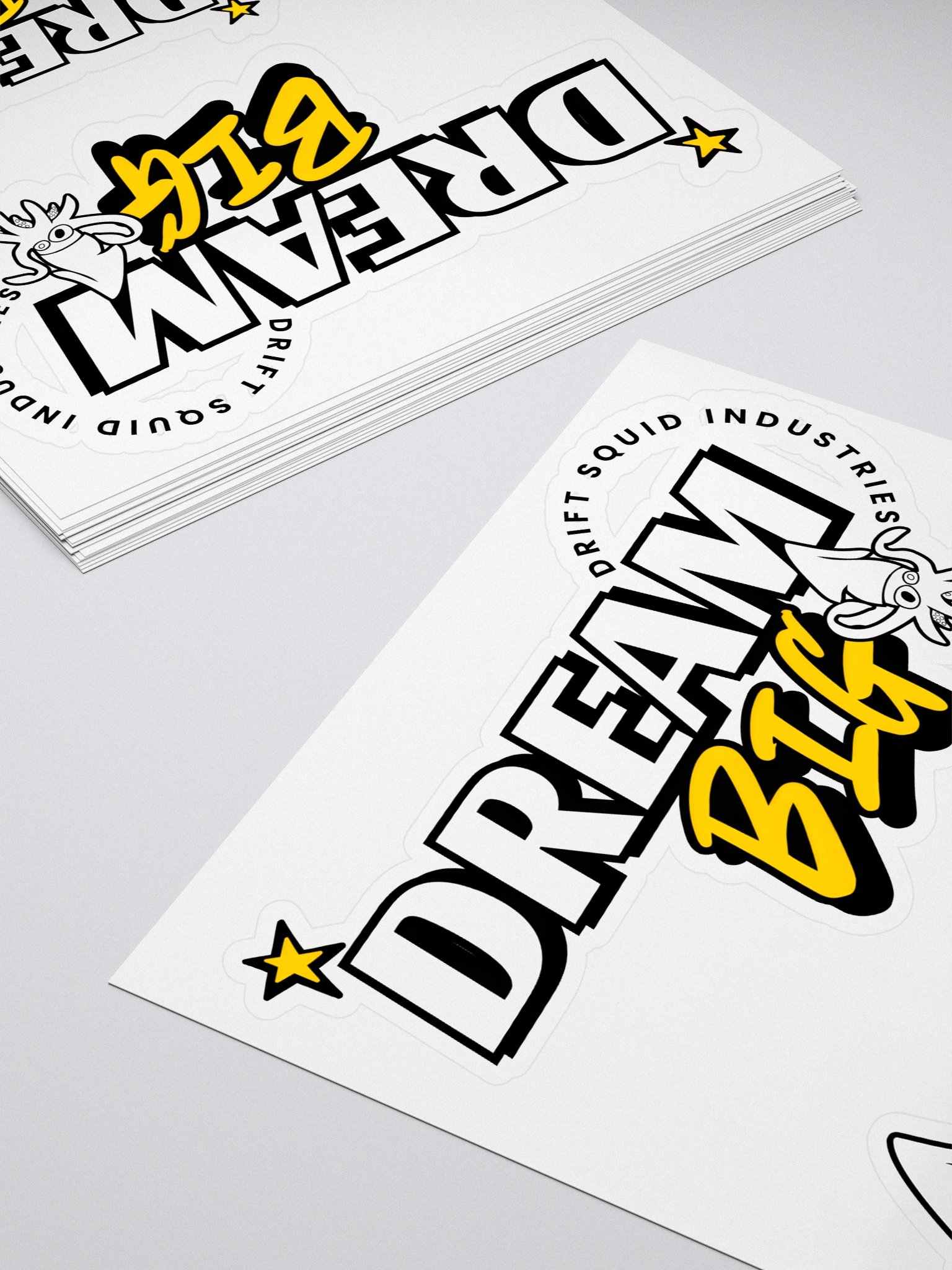 SQUID EDITION DREAM BIG STICKER PACK product image (4)