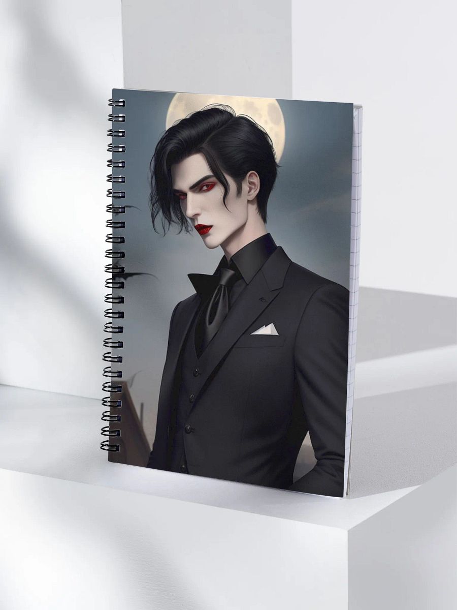Male Vampire V.1 Spiral Notebook product image (4)