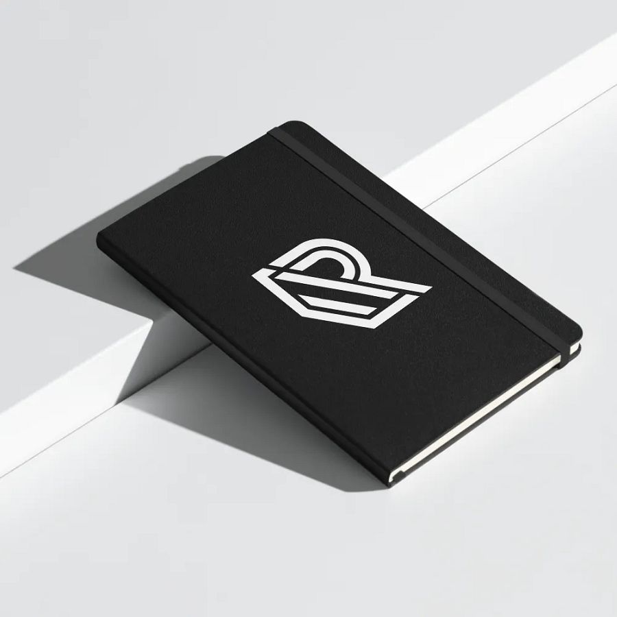 White Logo Notebook product image (9)