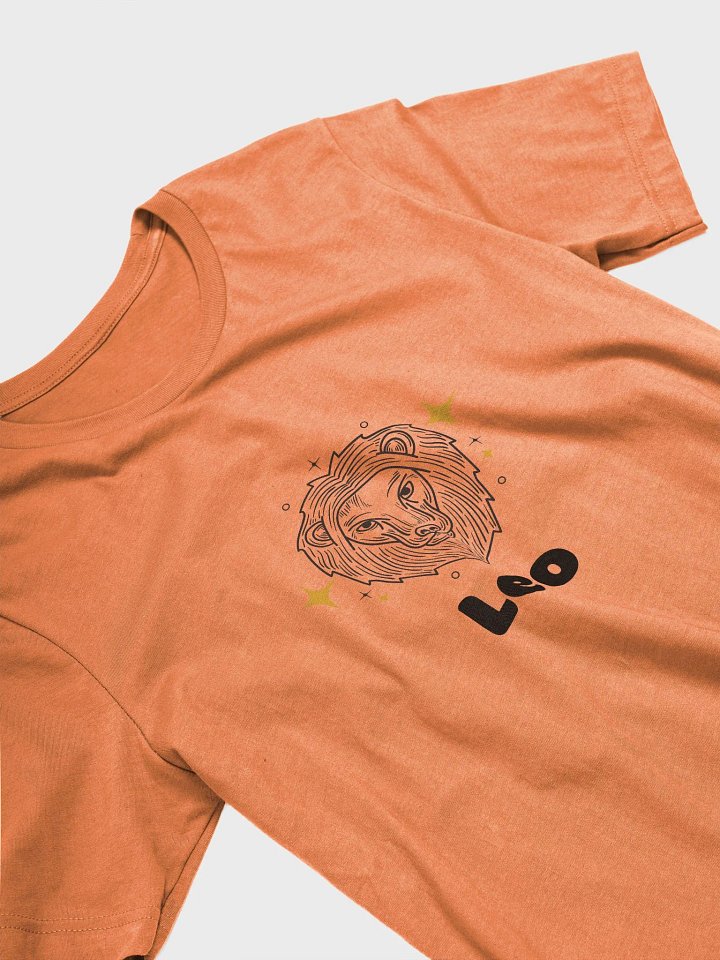 Leo Lion T-shirt - Black Writing product image (2)