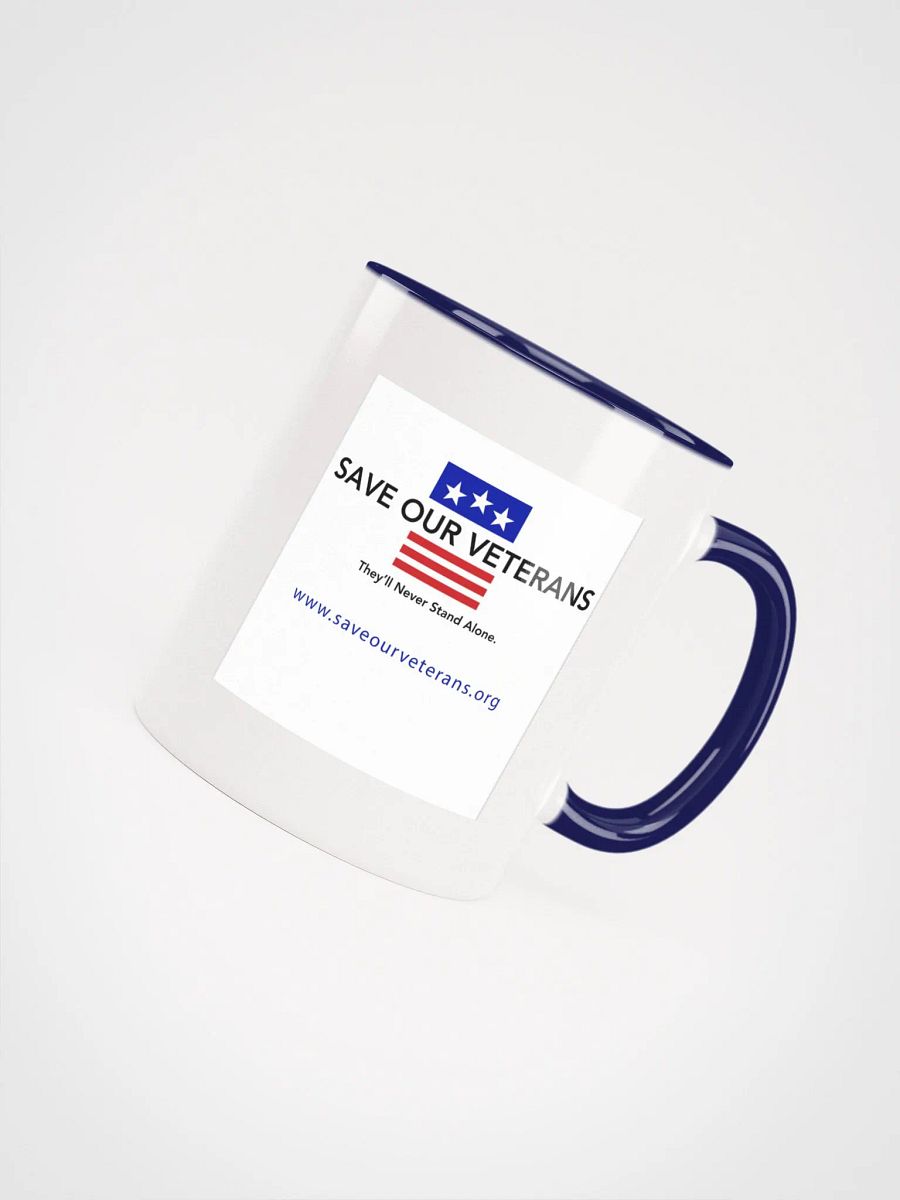 Save Our Veterans Ceramic Mug product image (4)