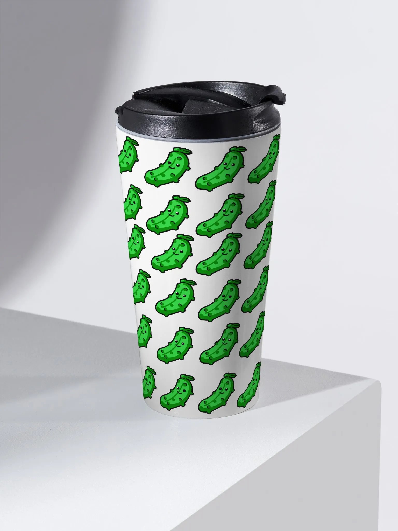 All over Pickle travel mug product image (1)