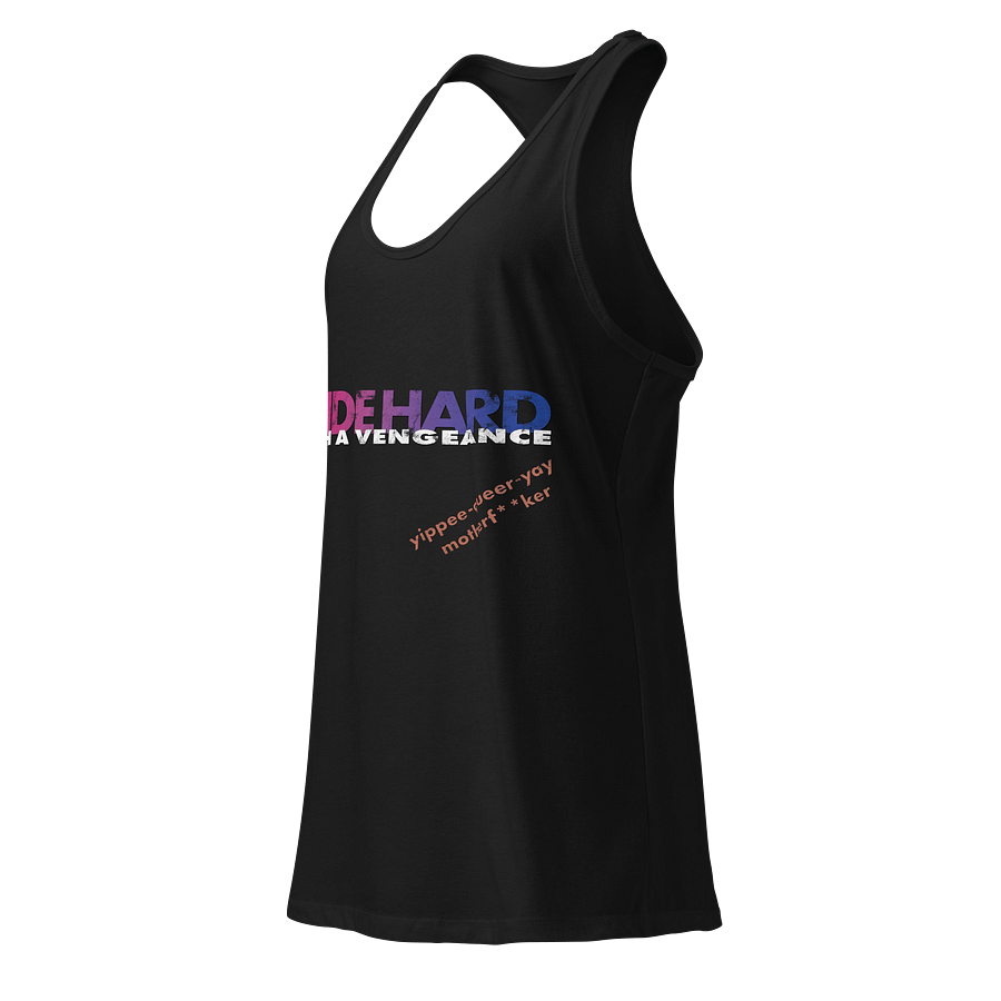 Bisexual "Pride Hard" Racerback Tank product image (3)
