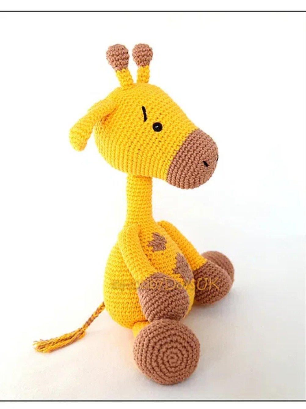 UK Pattern - Amigurumi Crochet Giraffe product image (2)