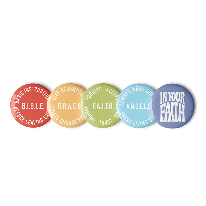 In Your Faith Pin Set product image (1)