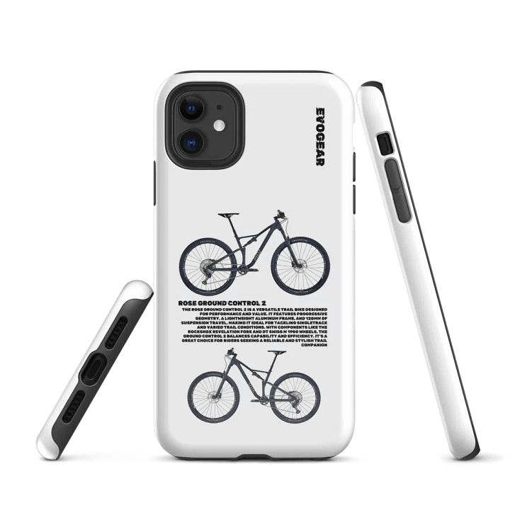 White Rose Ground Control 2 iPhone Case product image (1)