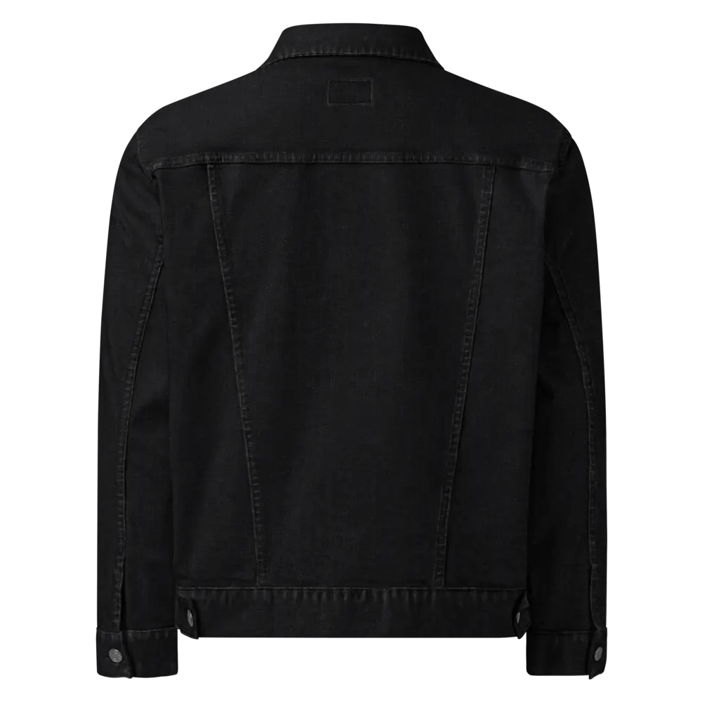 Flexed Beast Graphic Denim Jacket product image (2)