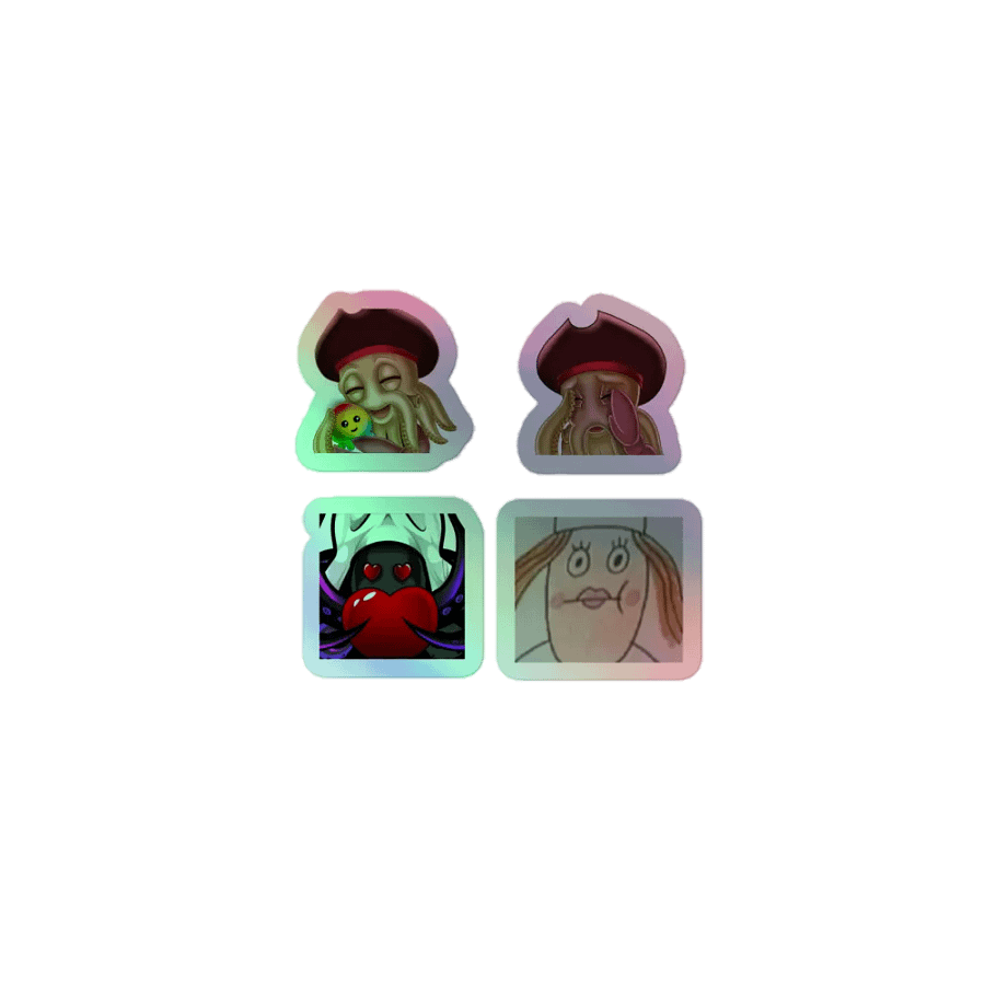 Krakkenboe emote sticker sheet 2 product image (1)