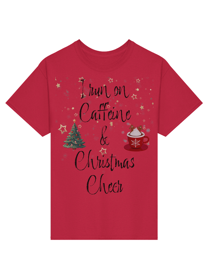 CAFFEINE & CHRISTMAS CHEER TEE product image (13)
