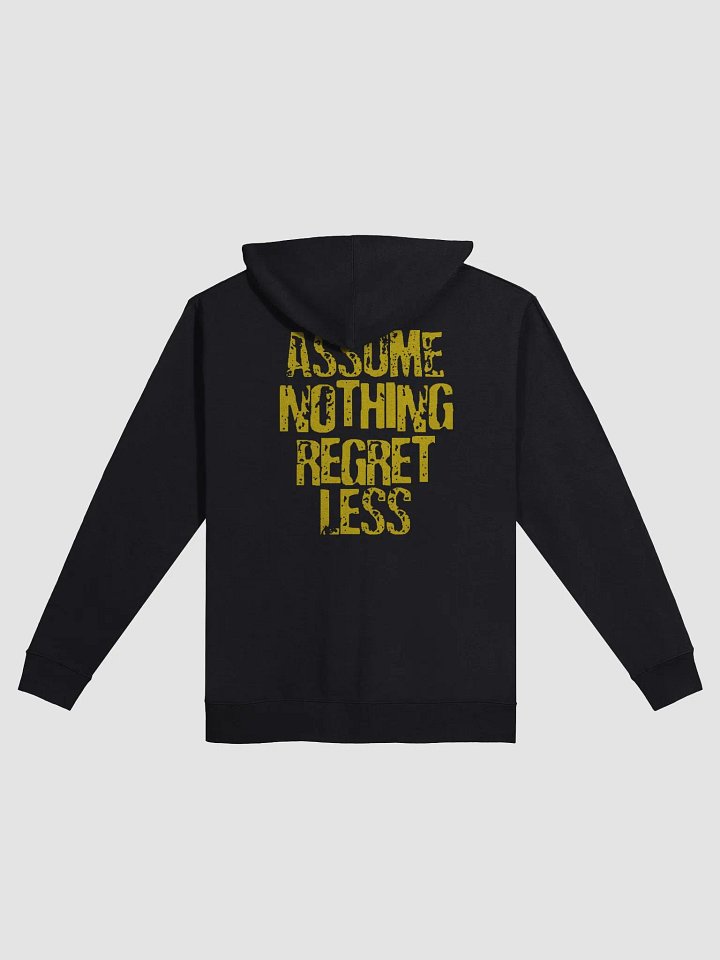 A.W.A.C. "Assume Nothing, Regret Less" Zip-Up Hoodie product image (4)