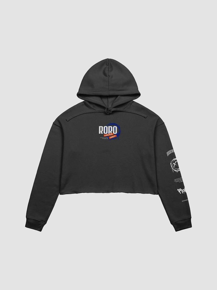 RoRo Locals Only Cropped Hoodie product image (1)
