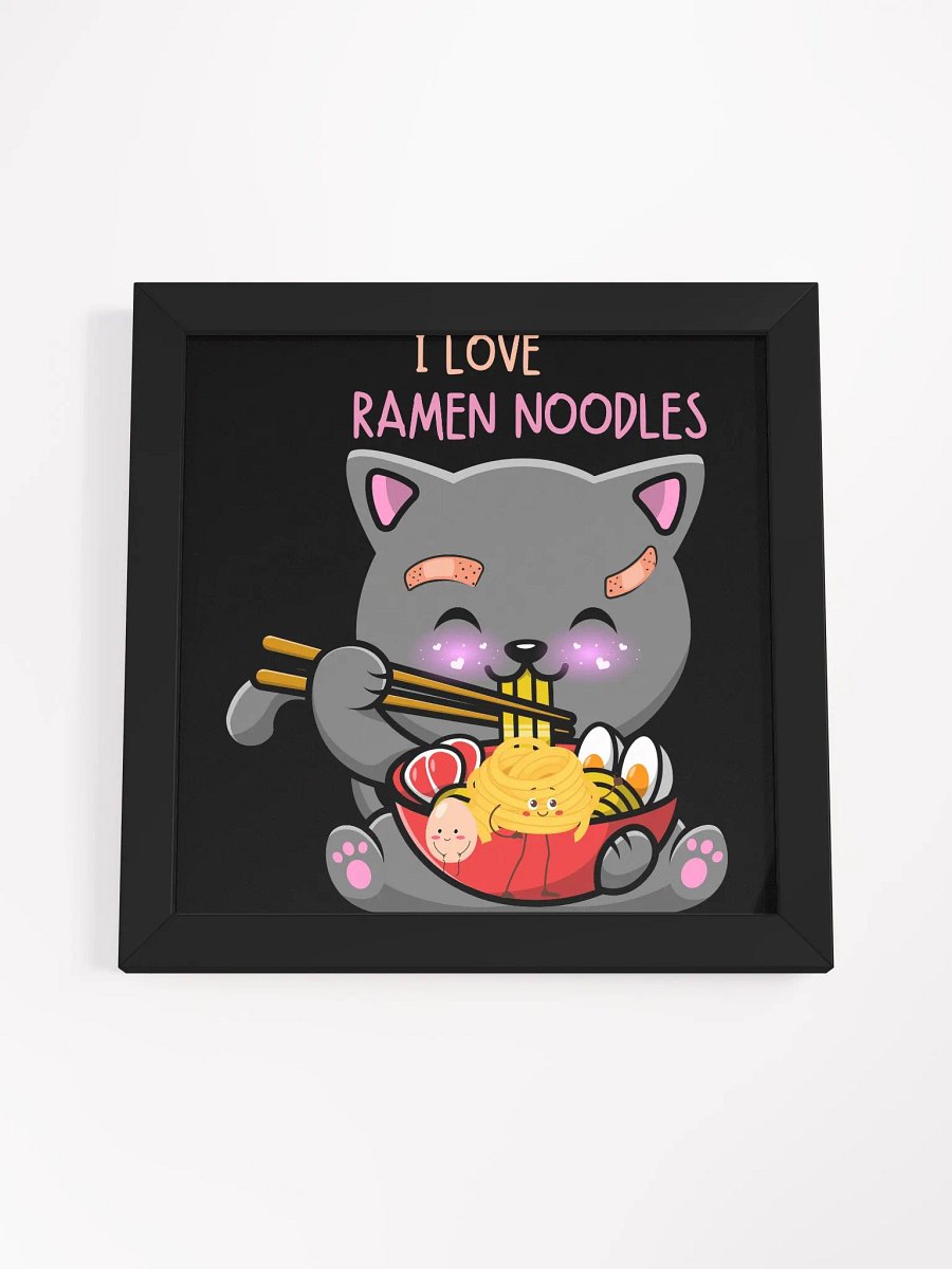 " I LOVE RAMEN NOODLES " CANVAS ART product image (50)