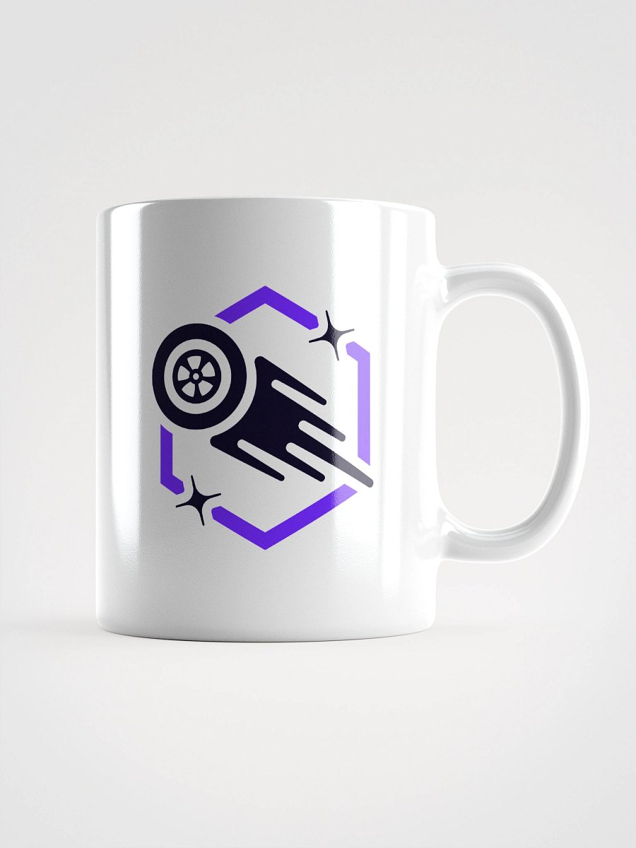 White Ceramic Mug (Color Logo) product image (3)