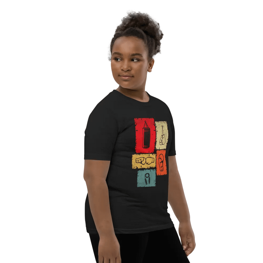 Grunge Boxing-Youth Cotton Tee product image (12)