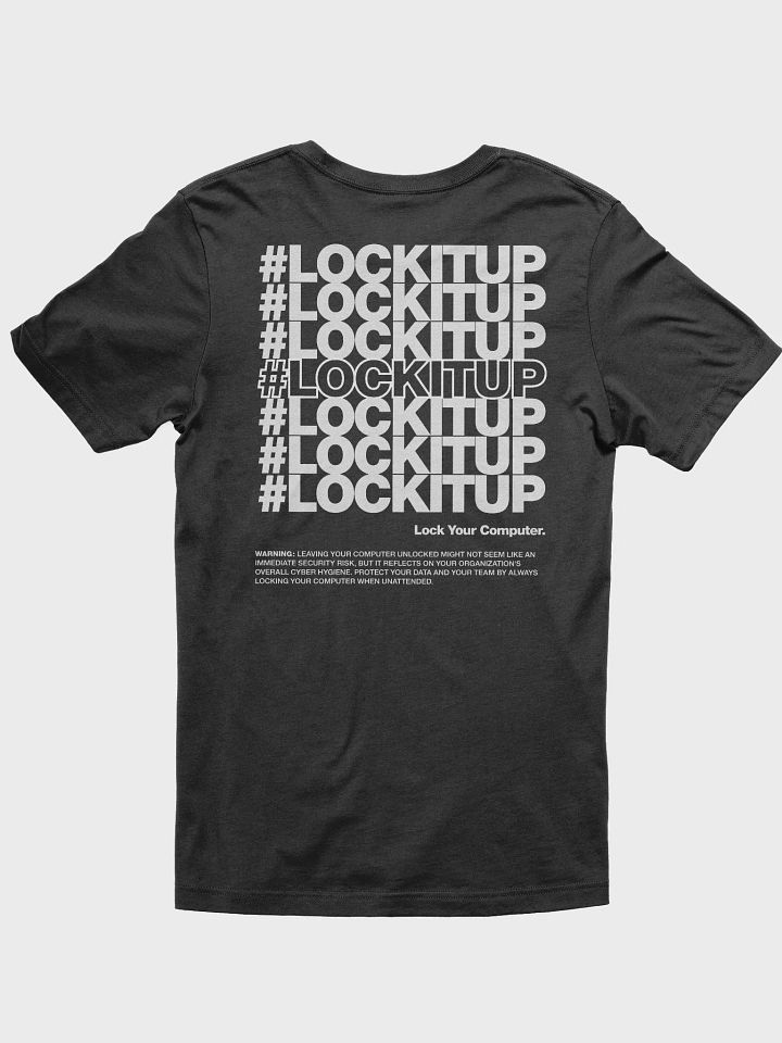 Matt Lee #LOCKITUP B&W - Supersoft Ringspun Tee product image (2)
