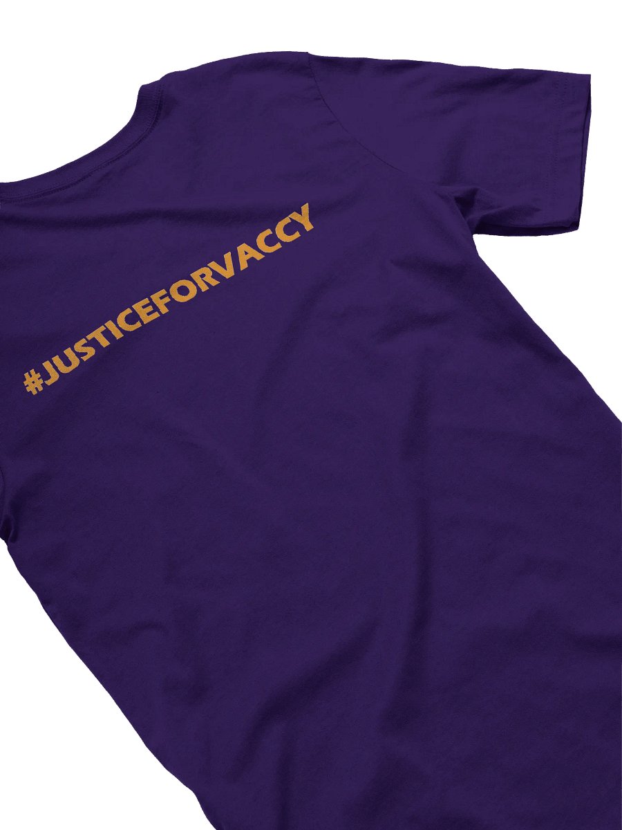 #JusticeForVaccy Tee product image (6)