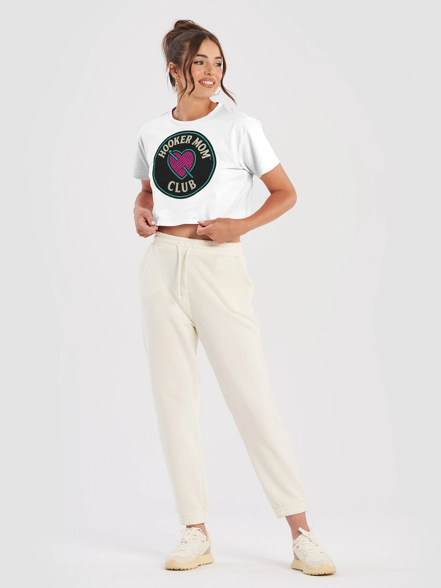 Hooker Mom™ Club Crop Tee – Chaos Certified product image (1)