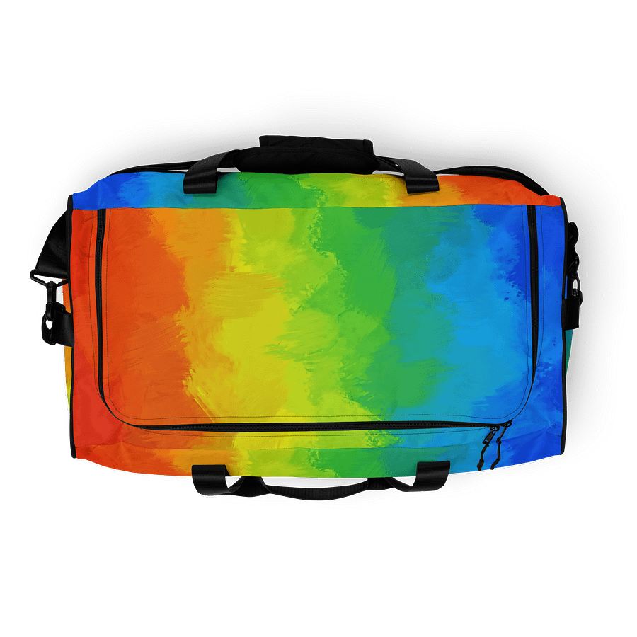 Rainbow Gradient All-Over Duffle Bag product image (8)