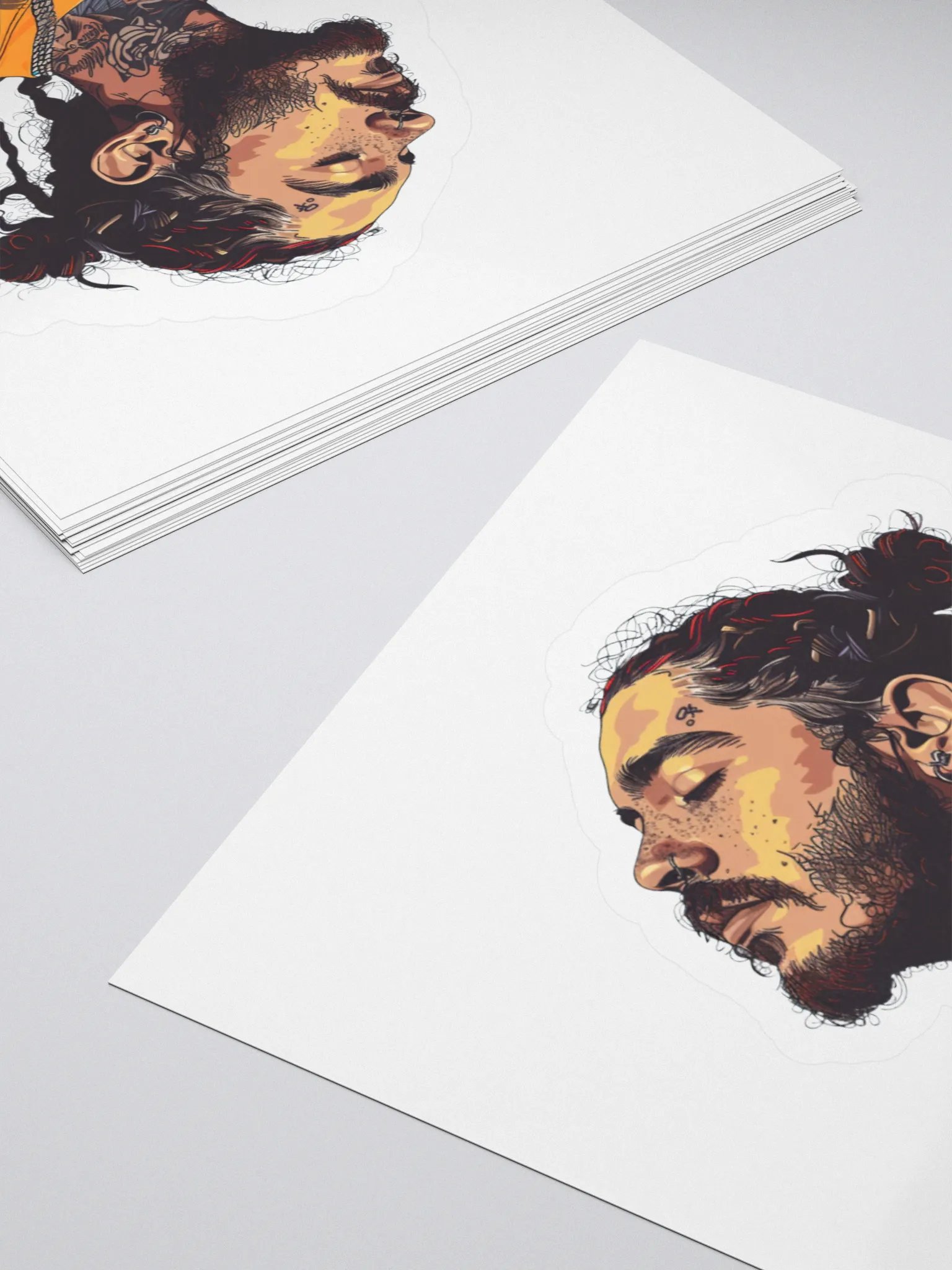 Posted Up Laptop Sticker product image (4)