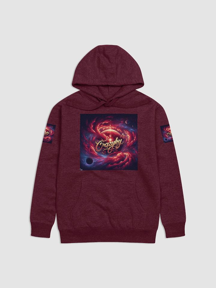 red galaxy hoodie product image (1)