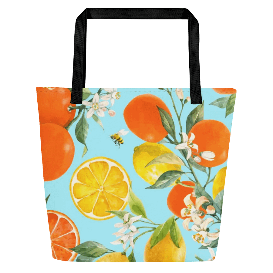 Citrus Fruit All-Over Printed Tote Bag product image (3)