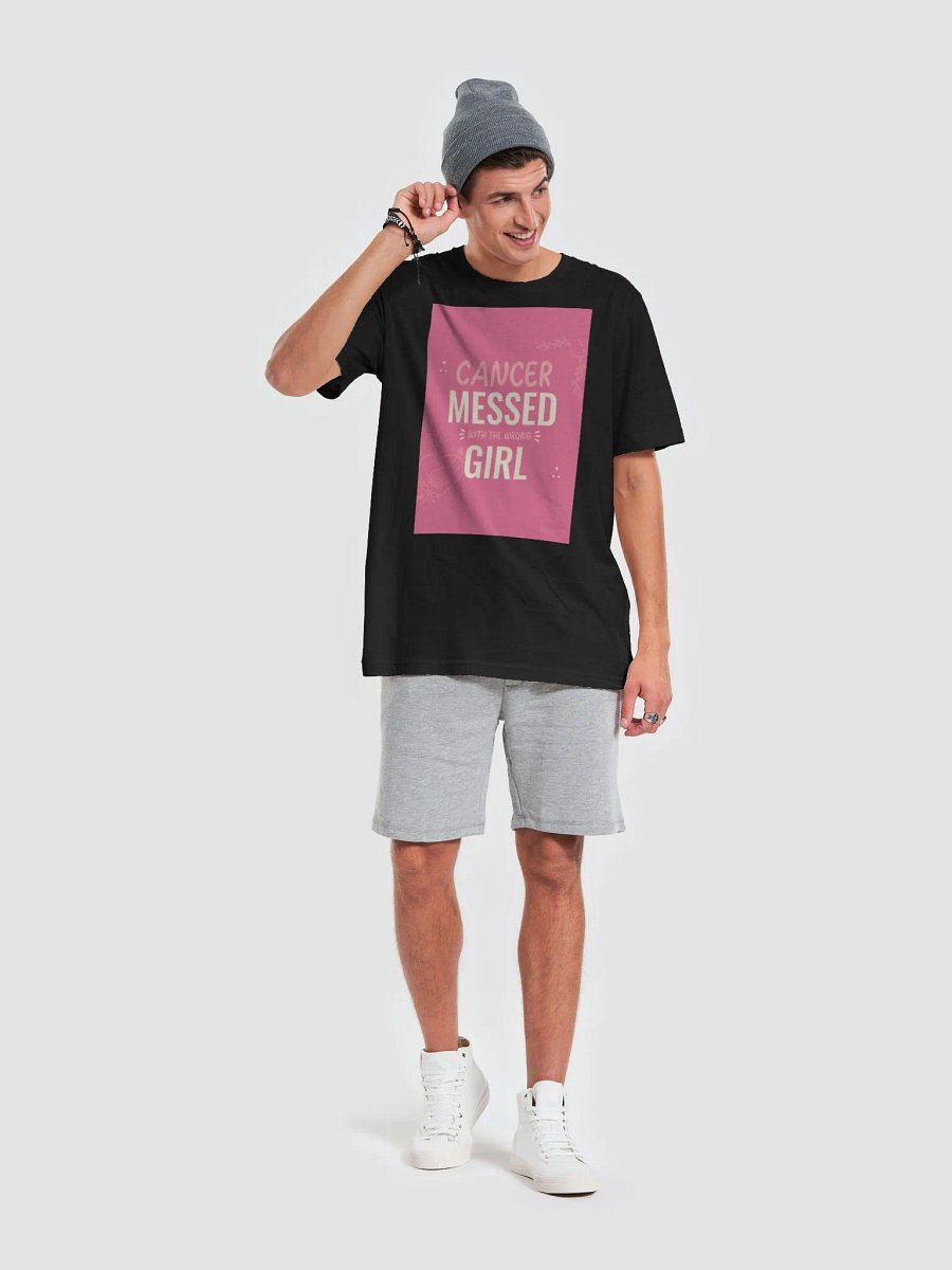 Cancer Messed With The Wrong Girl TShirt product image (6)