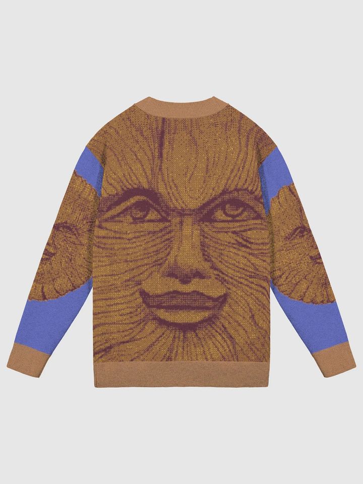 Green Man knit cardigan blue variant product image (9)