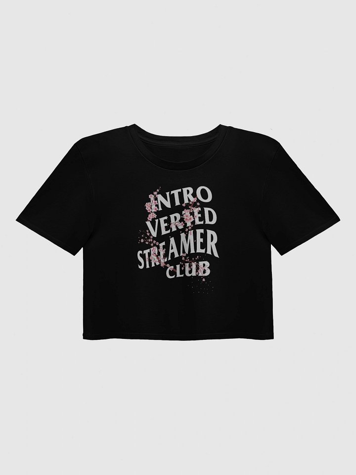 Introverted Streamer Club Sakura Crop Top product image (1)