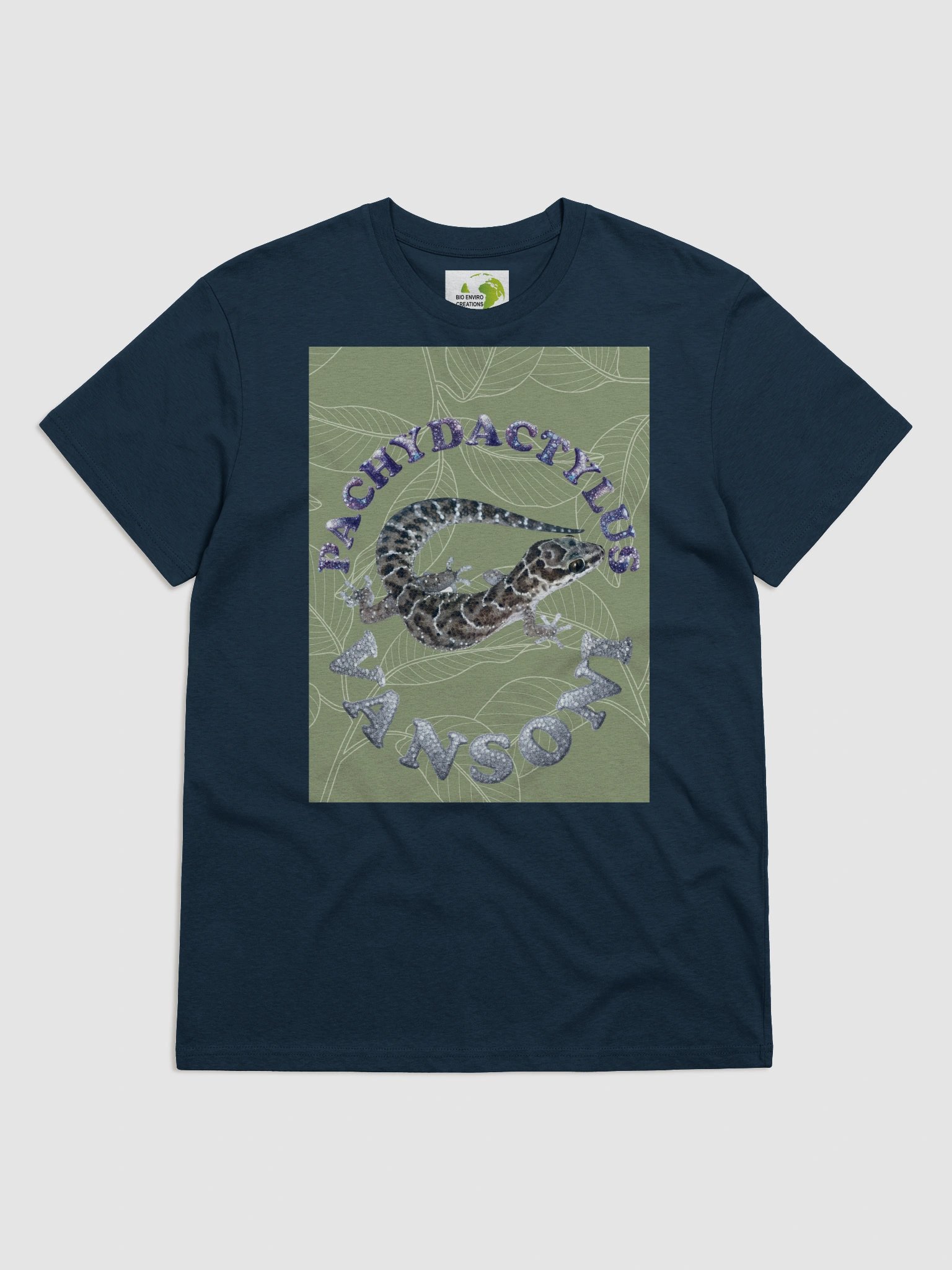 Van Son’s Thick-toed Gecko Organic Cotton T-Shirt 2 product image (4)